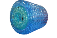Bens da bola da água do PVC 1.8m Zorb, rolo da água azul personalizado