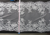 Guarnição branca do laço da pestana do vestido da forma com largura CY-HB3211 de 43cm