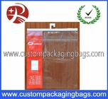 Vestuário OPP/gancho de CPP saco plástico com adesivo do selo para a roupa