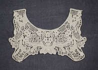 teste padrão floral 100% algodão crochet colar de laço para aparelhos (NL-355)