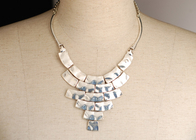 Personalizado artesanal prata bijuterias artesanais colares para mulheres