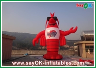 H3 vermelho - gigante feito sob encomenda da lagosta inflável do PVC de 8m para exposições