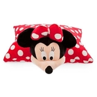 Descanso bonito vermelho da criança de Disney Minnie Mouse com cabeça de Minnie do luxuoso