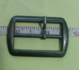 Fivela de cinto de suspensão feito à mão/acessório de pano da liga do Gunmetal 3.5cm