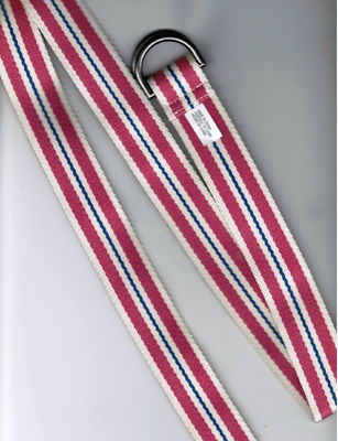 As correias simples de pano para mulheres, largura da correia do Webbing das correias de lona do lazer são 3,3 cm