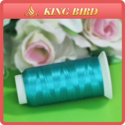 Personalize carretéis do plástico das linhas do bordado da máquina de costura de rayon