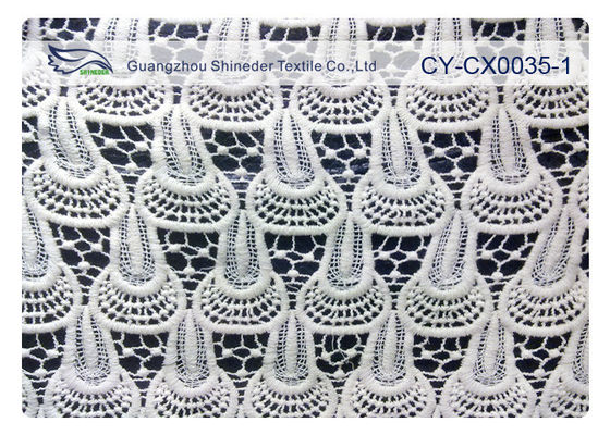 O OEM/ODM bordou a tela do laço para o fundamento & a matéria têxtil home CY-CX0035-1