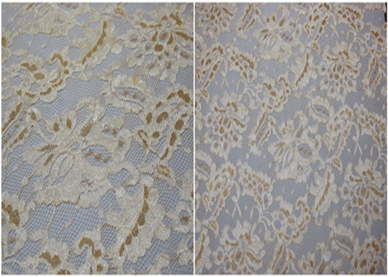 Tela metálica elástico do laço do roupa interior/tela amarrado do laço do jacquard