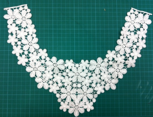 Motivo da roupa do colar do algodão para a roupa 35cm x 25cm, colar destacável do laço
