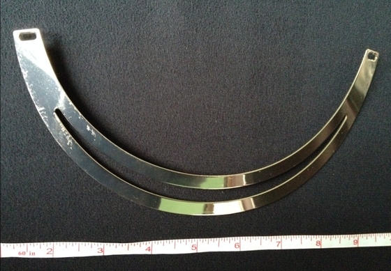 Colar robusta da corrente do metal pesado da forma dos círculos grandes, colares pesadas do metal do colar