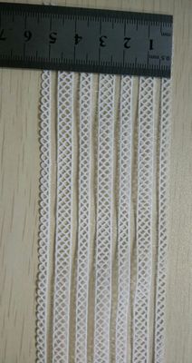 Spandex/Webbing elástico tecido branco de nylon para a decoração