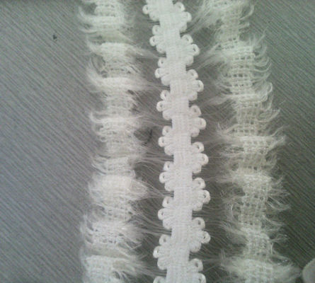 Poliéster de nylon Webbing elástico tecido com lado do laço/o webbing horizontalmente de nylon