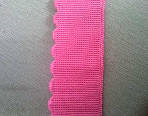 as trouxas de 2.5cm picam o Webbing elástico, um lado no teste padrão da vieira