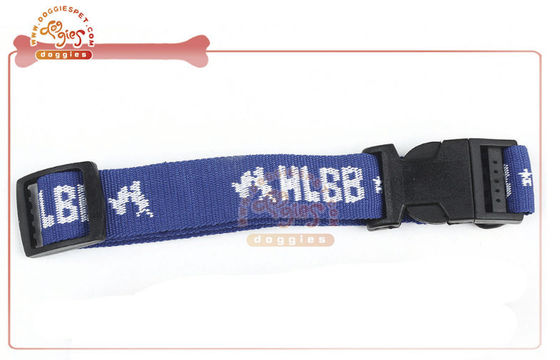 Webbing de nylon personalizado do jacquard para as coleiras de cão personalizadas