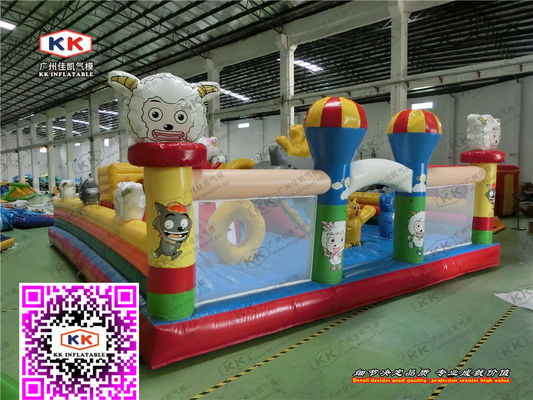 Criança inflável do parque do divertimento do jardim home que salta os jogos personalizados