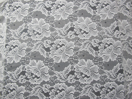 Projeto de nylon feito sob encomenda da flor da tela do laço do bordado de Digitas para a costura