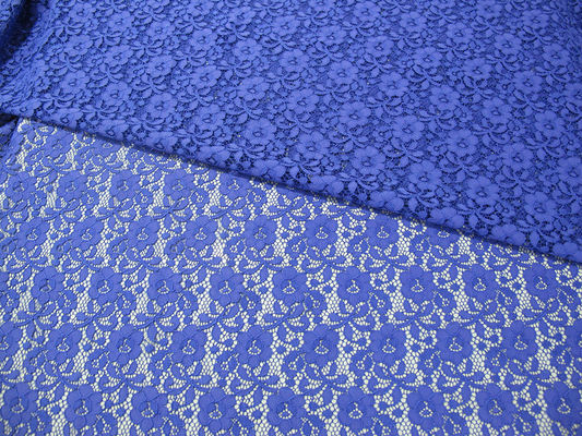 Mini floral da tela de nylon azul do laço de Digitas para a senhora Pingamento