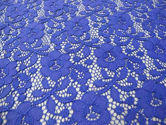 Mini floral da tela de nylon azul do laço de Digitas para a senhora Pingamento