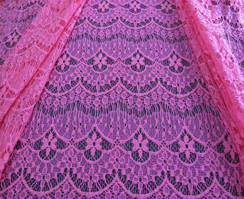 A cavidade de nylon da chegada nova scalloped o acessório do vestuário do vestido do laço da tela (CY-DK0039)