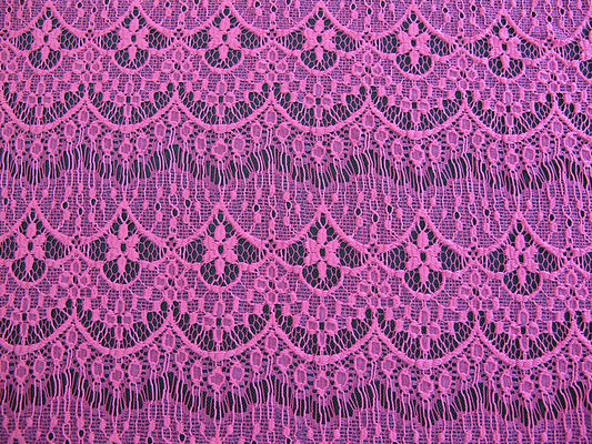 A cavidade de nylon da chegada nova scalloped o acessório do vestuário do vestido do laço da tela (CY-DK0039)