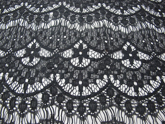 A cavidade de nylon da chegada nova scalloped o acessório do vestuário do vestido do laço da tela (CY-DK0039)