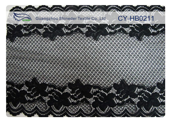 Forme a tela do laço do nylon de 100%, oferta CY-HB0211 do serviço feito sob encomenda do OEM/ODM