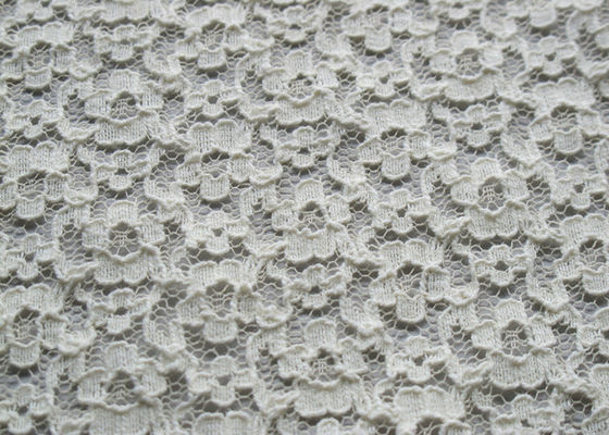 Largura confortável CY-LW0148 da tela de nylon Psiquiatra-Resistente 150cm do laço do algodão