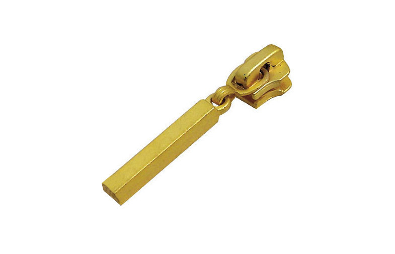 Slider reversível do zíper do metal 3# de bronze amarelo com Auto-fechamento 36.5mm